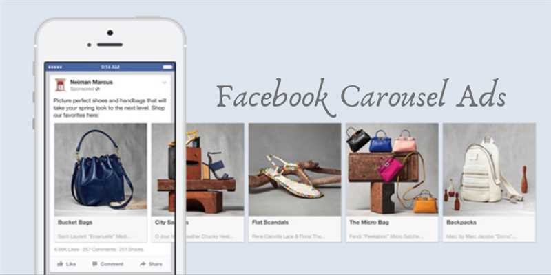 Facebook Carousel Ads: эффективное использование многоплоскостных объявлений