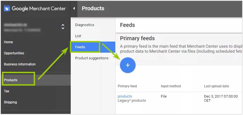 Как настроить фид данных в обновленном Google Merchant Center